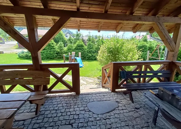 Pod Klonem Z Balia I Sauna Casa de Férias