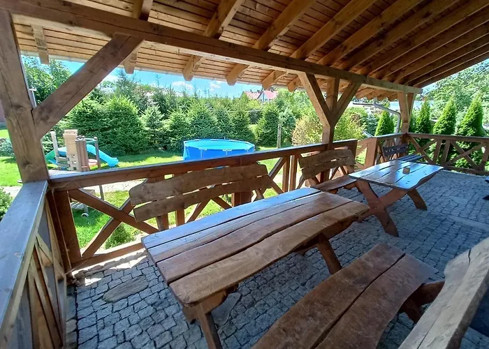 Pod Klonem Z Balia I Sauna Casa de Férias